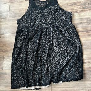 LANE BRYANT dress  leopard print